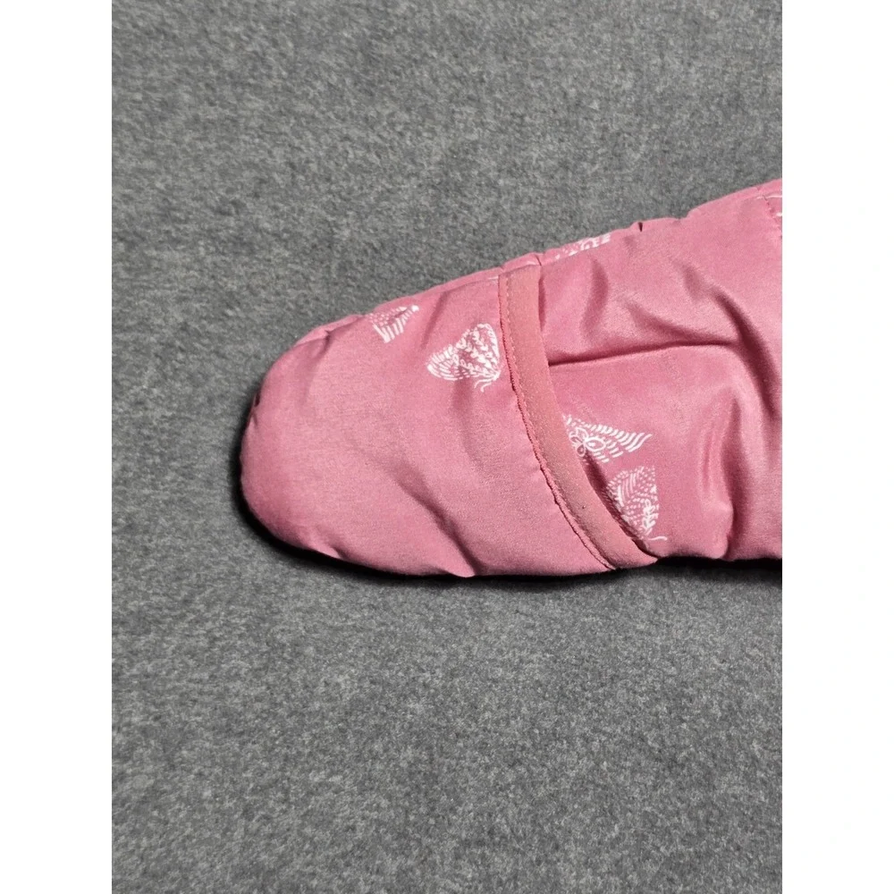 OshKosh B'gosh 3-6M‎ Infant Snowsuit Pink Butterfly Hooded Puffer Winter